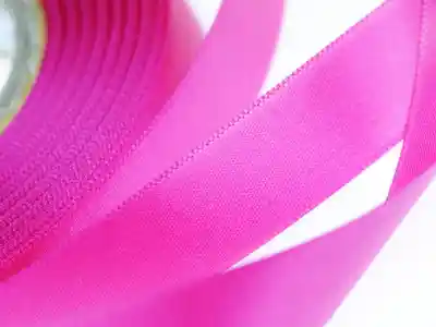 ruban satin polyester double face