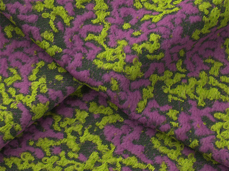 Vải Jacquard rPET tùy chỉnh với sợi vòng-2