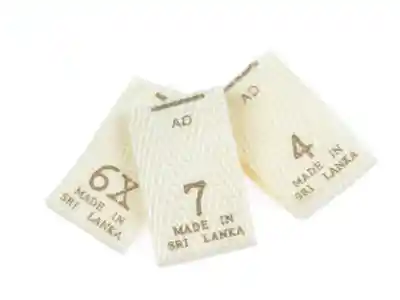 Clothing Size Labels