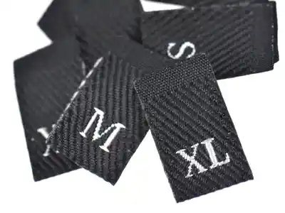 Woven Size Labels