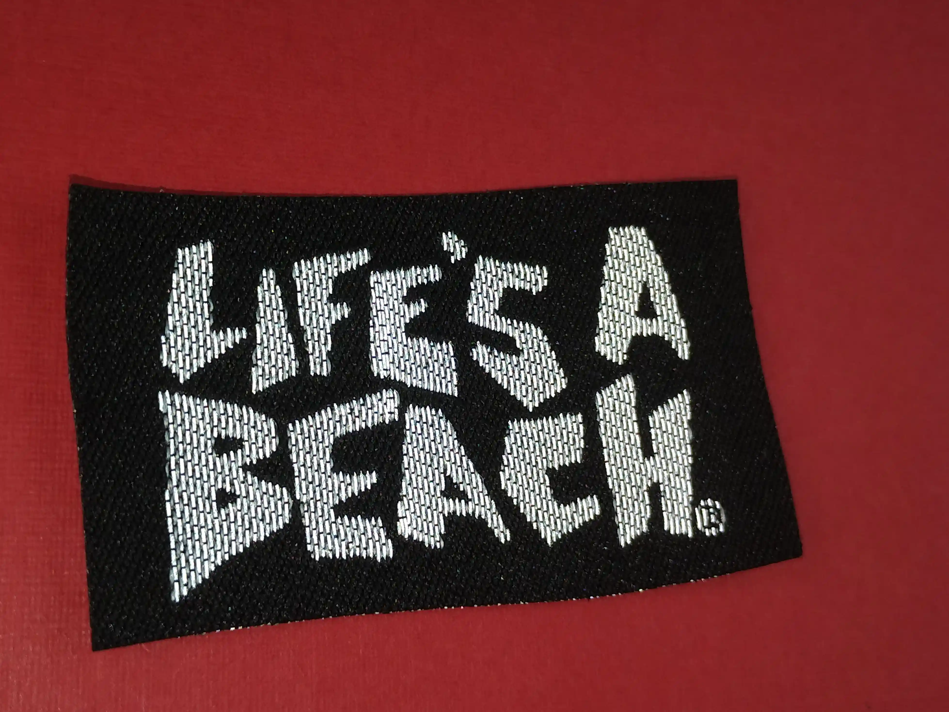 反光紗緹花臂章